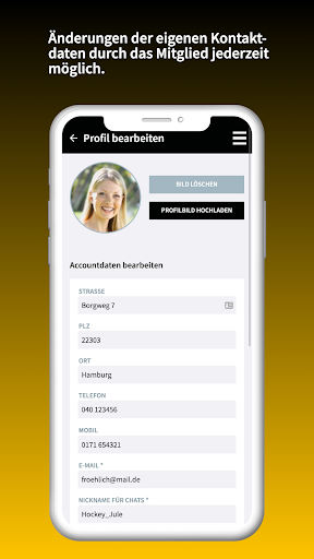 HTHC Club-App Screen 3