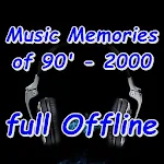 Cover Image of Download Music Memories of 90’ - 00’ full Offline 1.2 APK