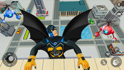 Captura de Pantalla 14 Flying Bat Robot Car Transform android