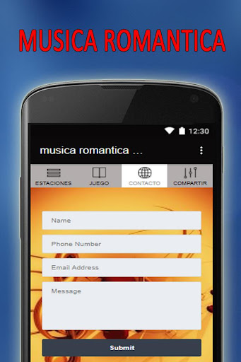 Romantic music Screen 3