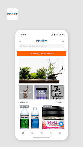 Android application endler screenshort