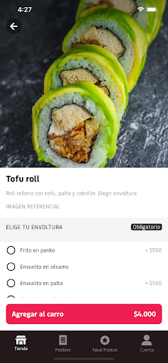 Yasai Vegan Sushi Screen 3