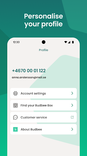 Budbee Screen 3