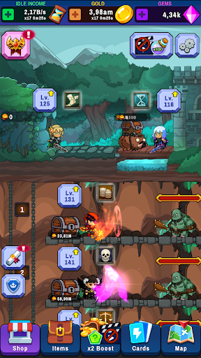 Idle Dungeon Tycoon - Simulation - games