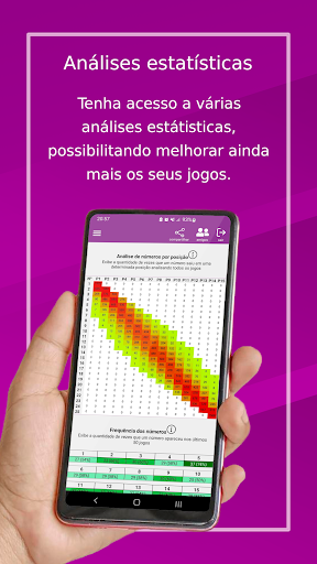 Loto estatísticas fácil Screen 3