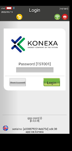 Android application Konexa Vending screenshort