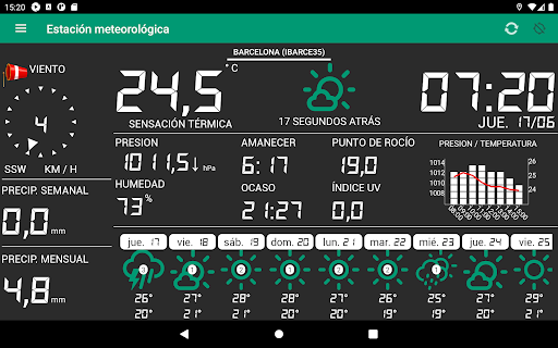 Estación meteorológica screenshot 10
