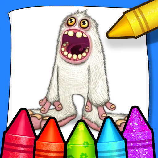 Mammott Monsters Easy Draw logo