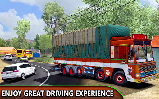 Indian Cargo Truck Simulator 3D:  Truck Driving 3D screenshots 2