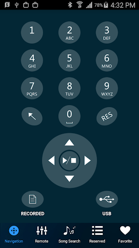 Android application Maestro Remote screenshort