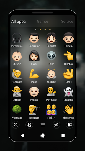 Faceicon Pack Theme Screen 2