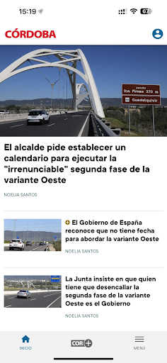 Android application DIARIO CÓRDOBA screenshort