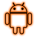 GloWorks Orange ADW Theme icon