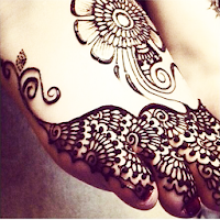 Henna Foot Design