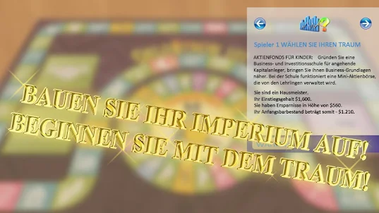 Сashflow Spiel in Deutsch