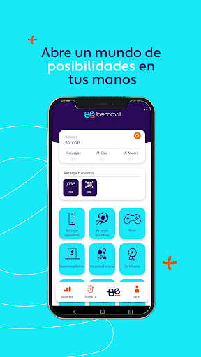 Android application BeMovil screenshort