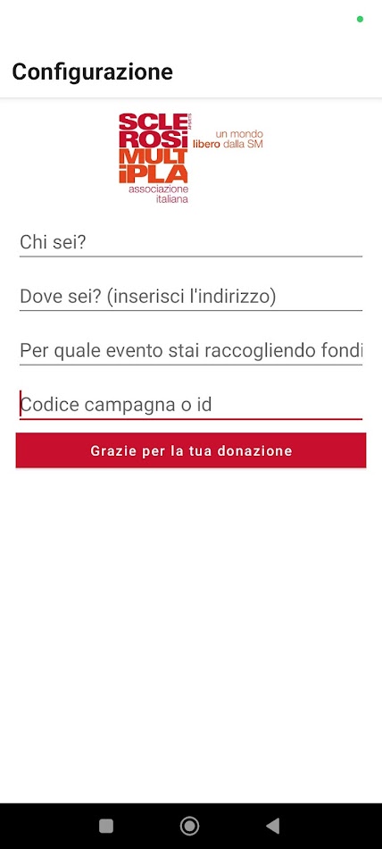 #1. DonaConMe (Android) De: Associazione Italiana Sclerosi Multipla - AISM