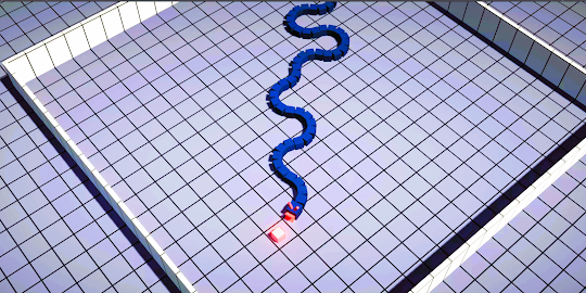 Snake Game 3D: Apple Cube Worm