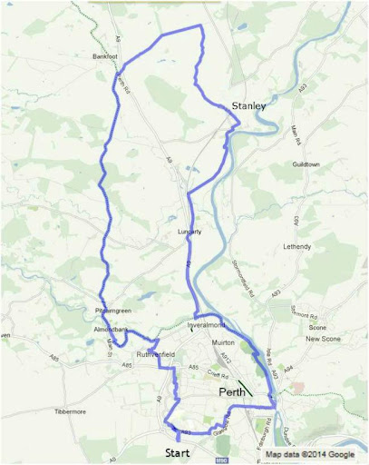 Satnav Cycle Routes - Perth1