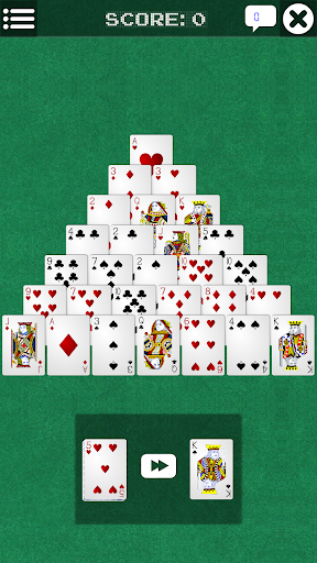 Pyramid Solitaire Screen 2