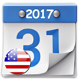 USA Calendar 2017 icon