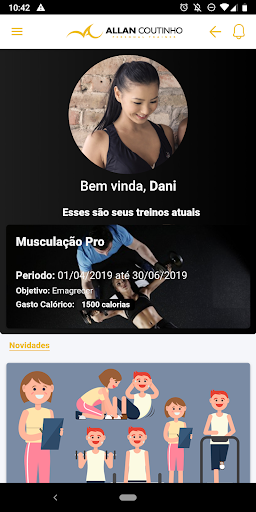 Android application Allan Coutinho - Personal Trai screenshort