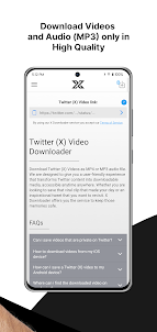 Twitter (X) Video Downloader