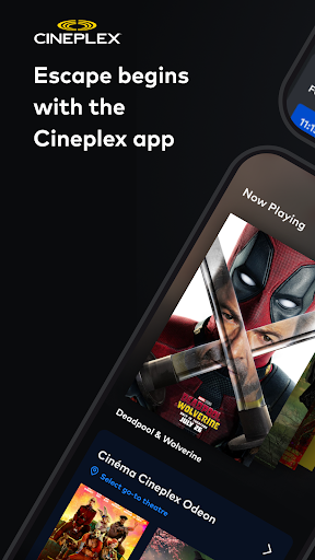 Android application Cineplex Entertainment screenshort