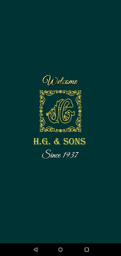 Android application H G Sons screenshort
