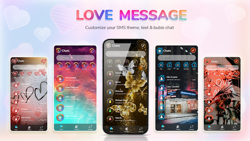 Red Love Theme Message - New Messenger
