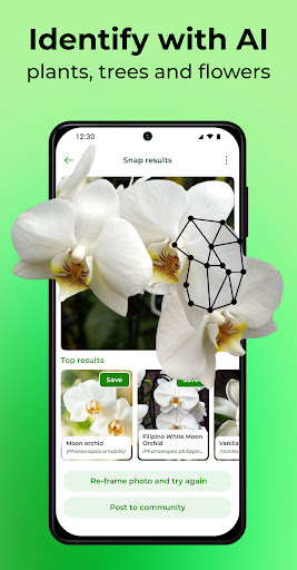 Screenshot of PlantSnap: plant identifier