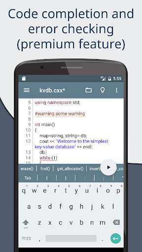 Cxxdroid - C/C++ compiler IDE - Education - apps
