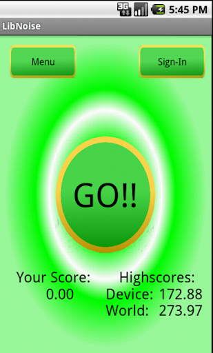 Shhh! Screen 2