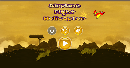 Airplane Fight Helicopter