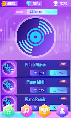 Renato Garcia Piano Tiles Game - Screenshot 1