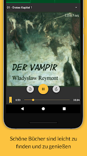 LibriVox Hörbücher Pro Screenshot