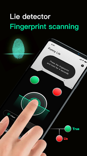 Android application Funny Lie Detector:Prank Test screenshort
