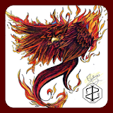 Phoenix Tattoo Design icon