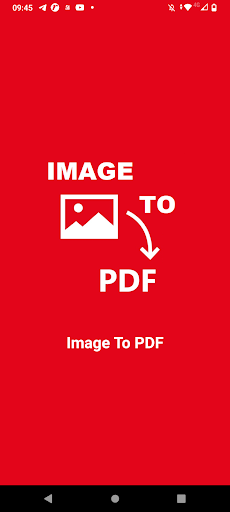 Android application Image To PDF screenshort