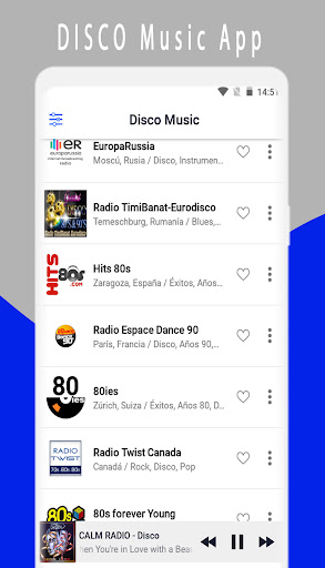 Disco Music 70 80 90 Screen 2