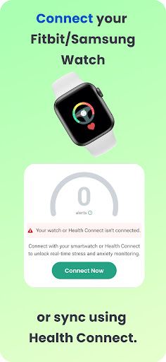 Stress & Anxiety Monitor App Screen 2
