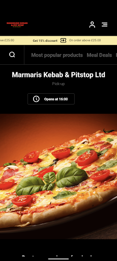 Android application Marmaris Kebab & Pit Stop Ltd screenshort