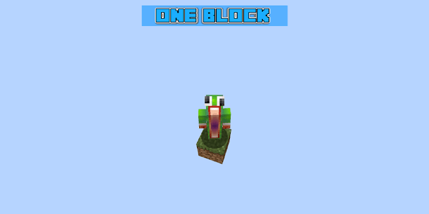 Free One Block Survival Minecraft Map Skyblock 3