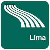 Lima Map offline icon