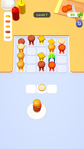 Android application Burger Jam: Cooking Puzzle screenshort