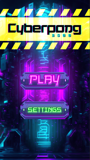 Android application Cyberpong screenshort