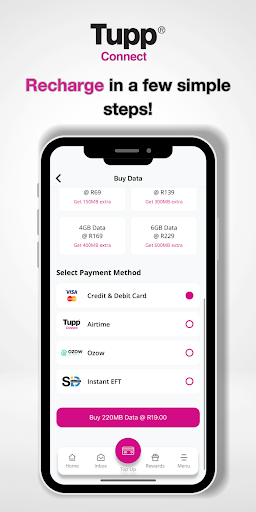 Tupp Connect Screen 2