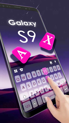 S9 Business Keyboard Theme Screen 3