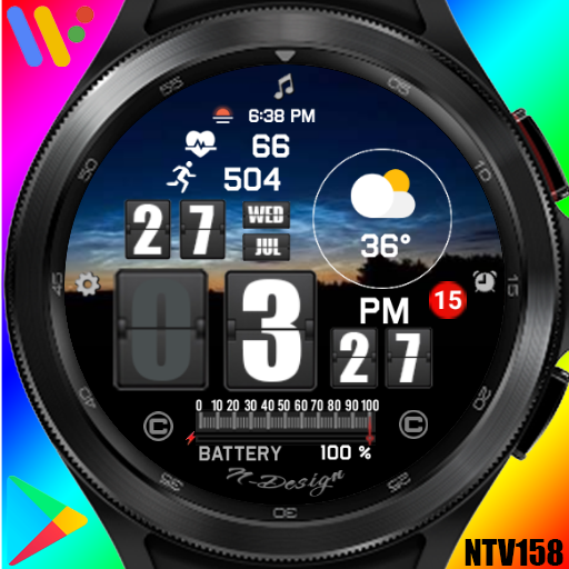 Android application NTV158 - Digital Flip Style screenshort
