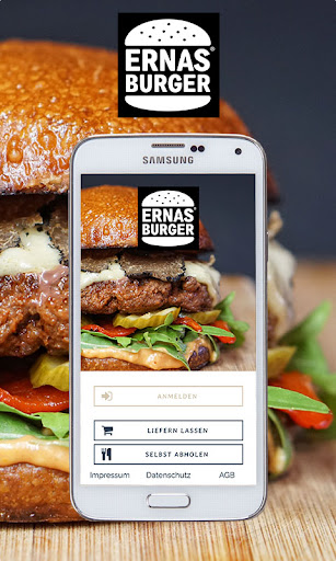 Android application Ernas Burger screenshort